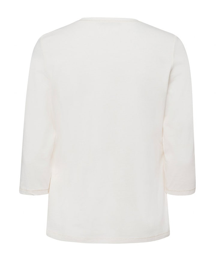 Dames longsleeve beige