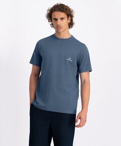 Heren t-shirt blauw