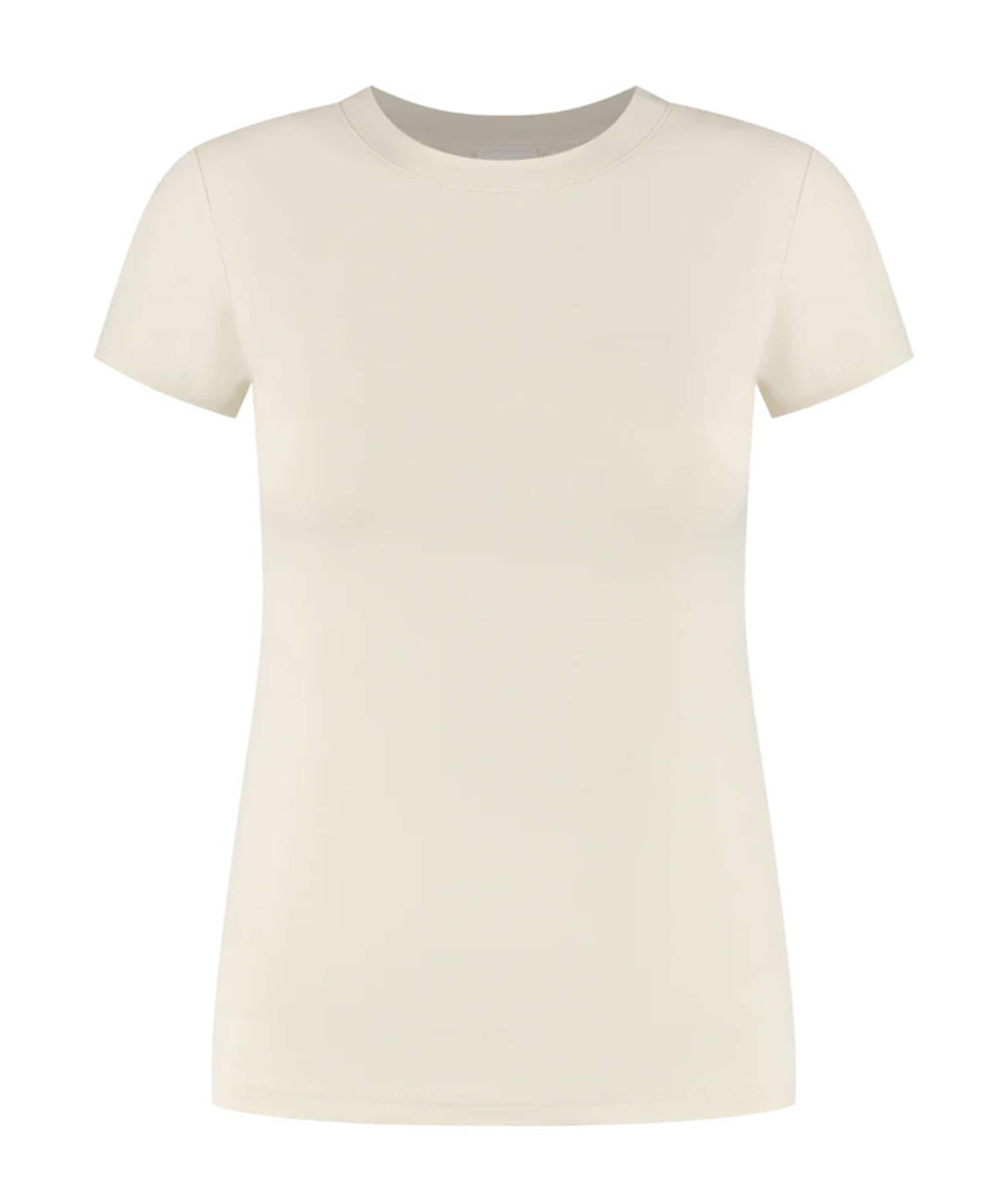 Dames t-shirt ecru