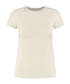 Dames t-shirt ecru