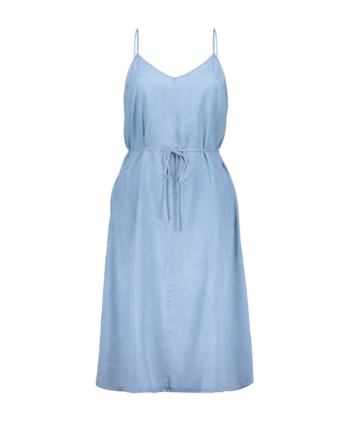 Dames jurk blauw