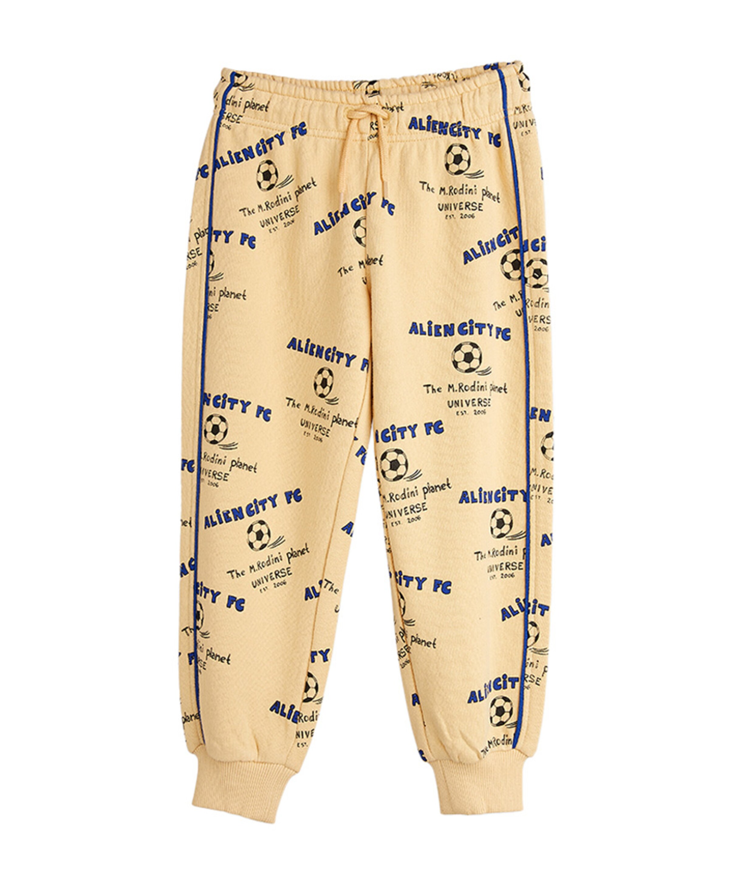 Alien city fc sweatpant jongens broek beige