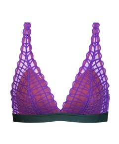 Dames bralette paars