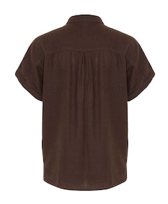 Dames blouse bruin