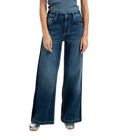 Hw wide w. tape - L32 broek blauw