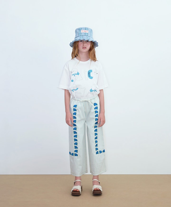 Uniseks T-shirt ecru