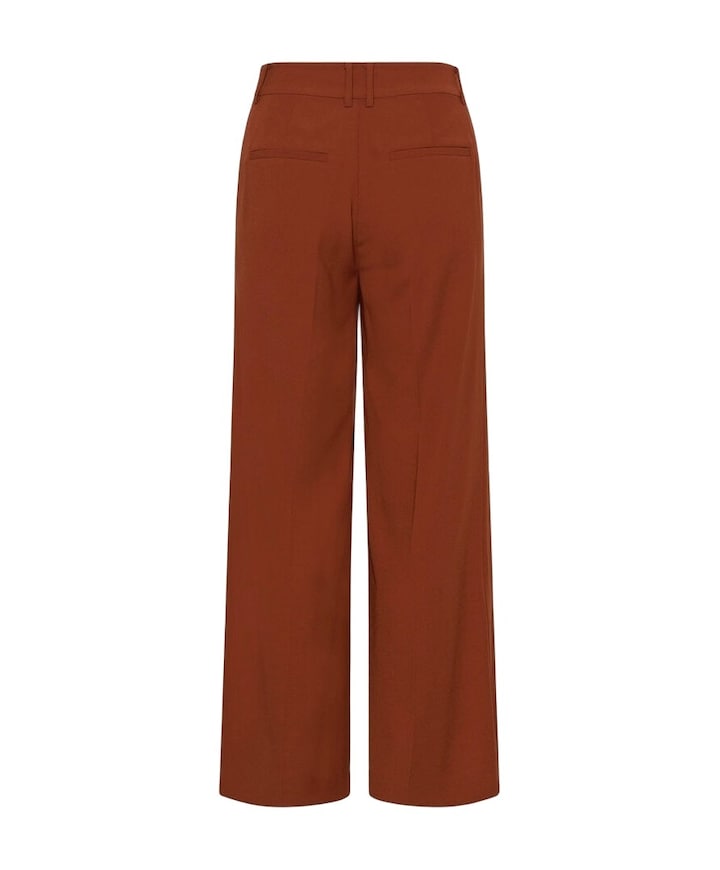 BriezIW Slit Pants dames broek bruin