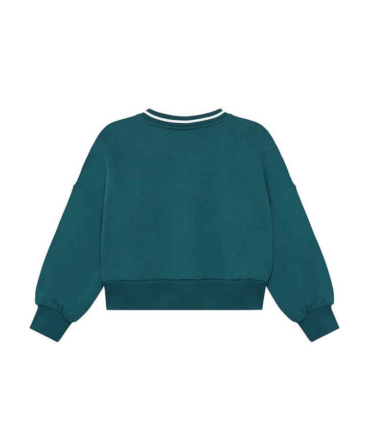 Meisjes sweater groen