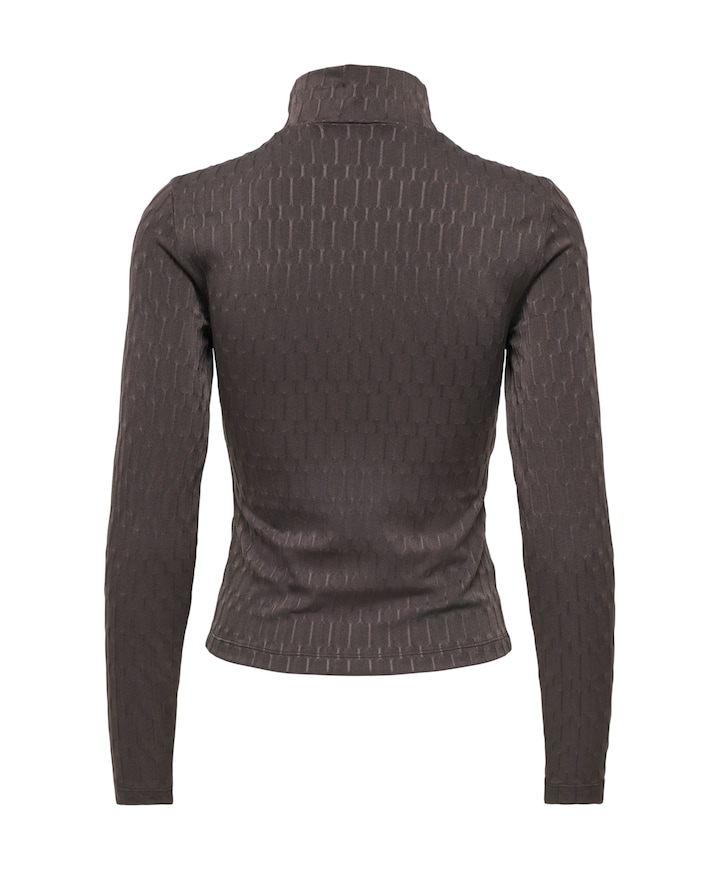 Dames t-shirt bruin