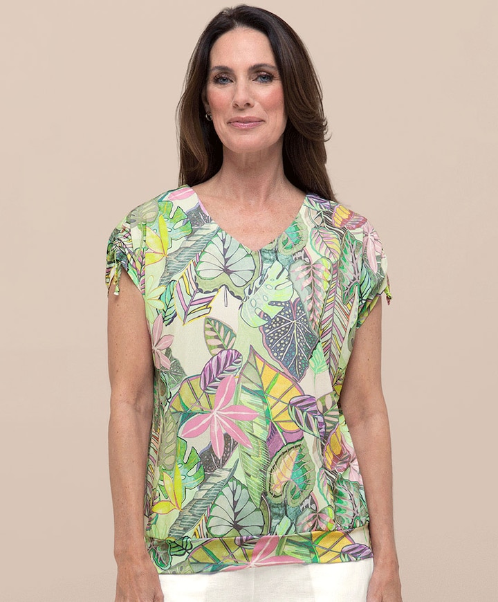 Dames T-shirt groen