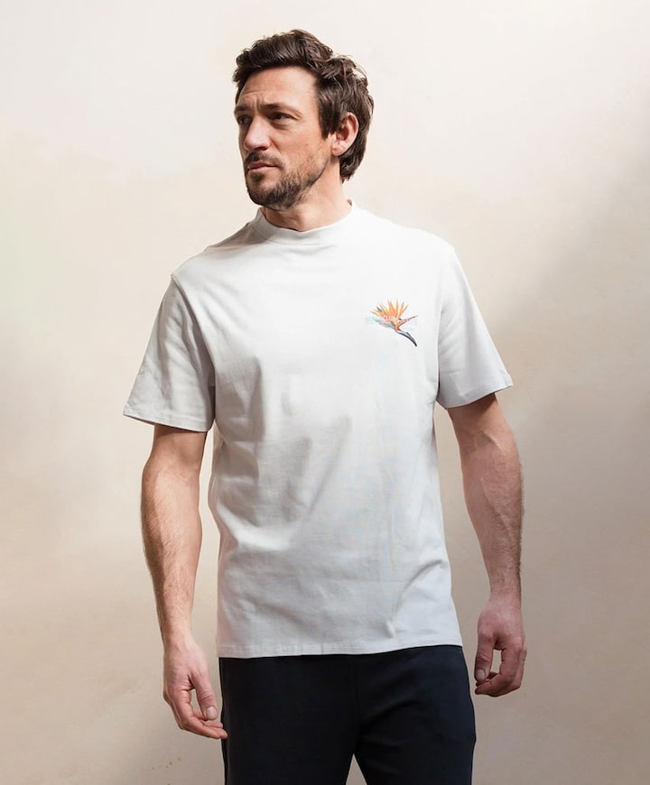 Heren T-shirt grijs