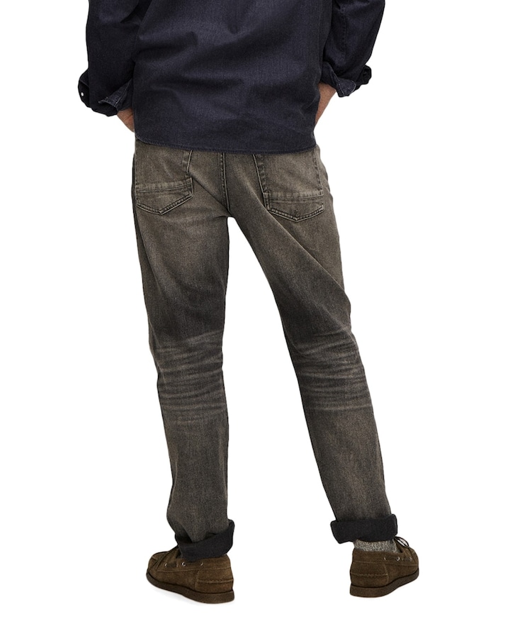 RIDGE HUNTER heren jeans grijs