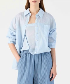 Dames blouse blauw
