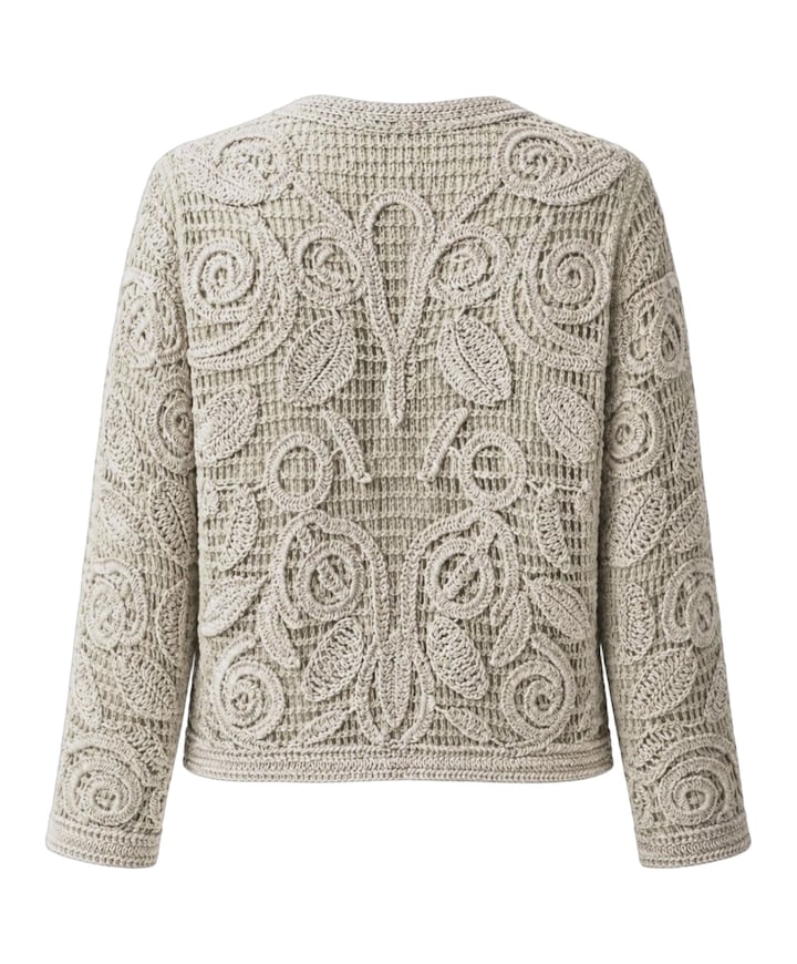 Dames vest groen