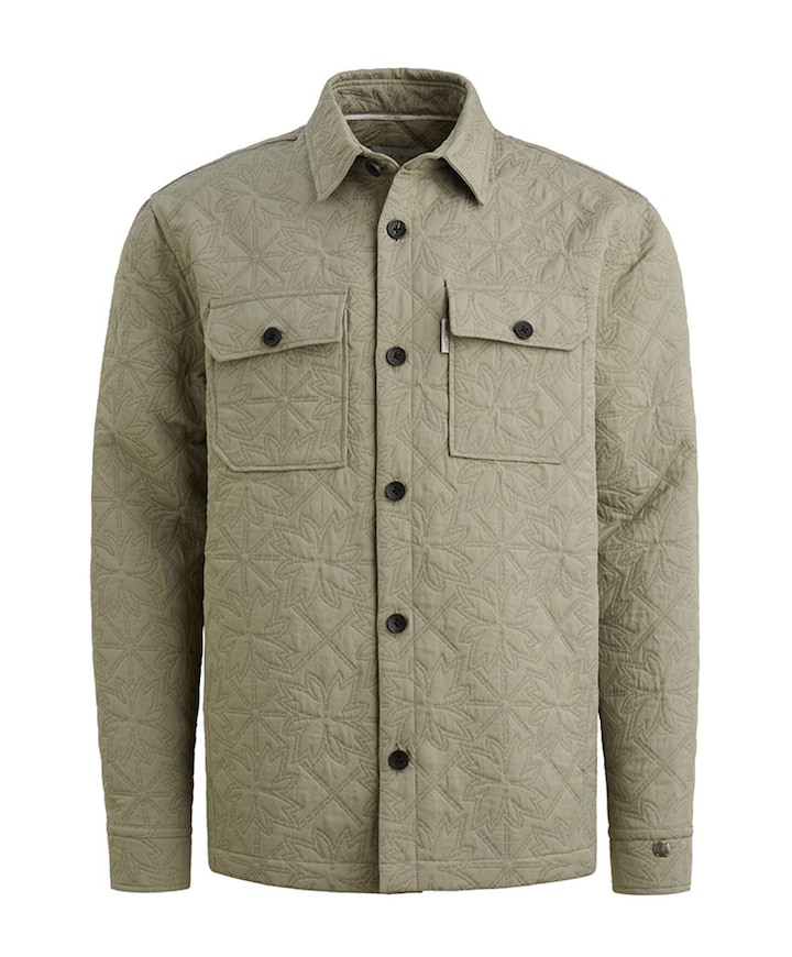 Heren overshirt groen