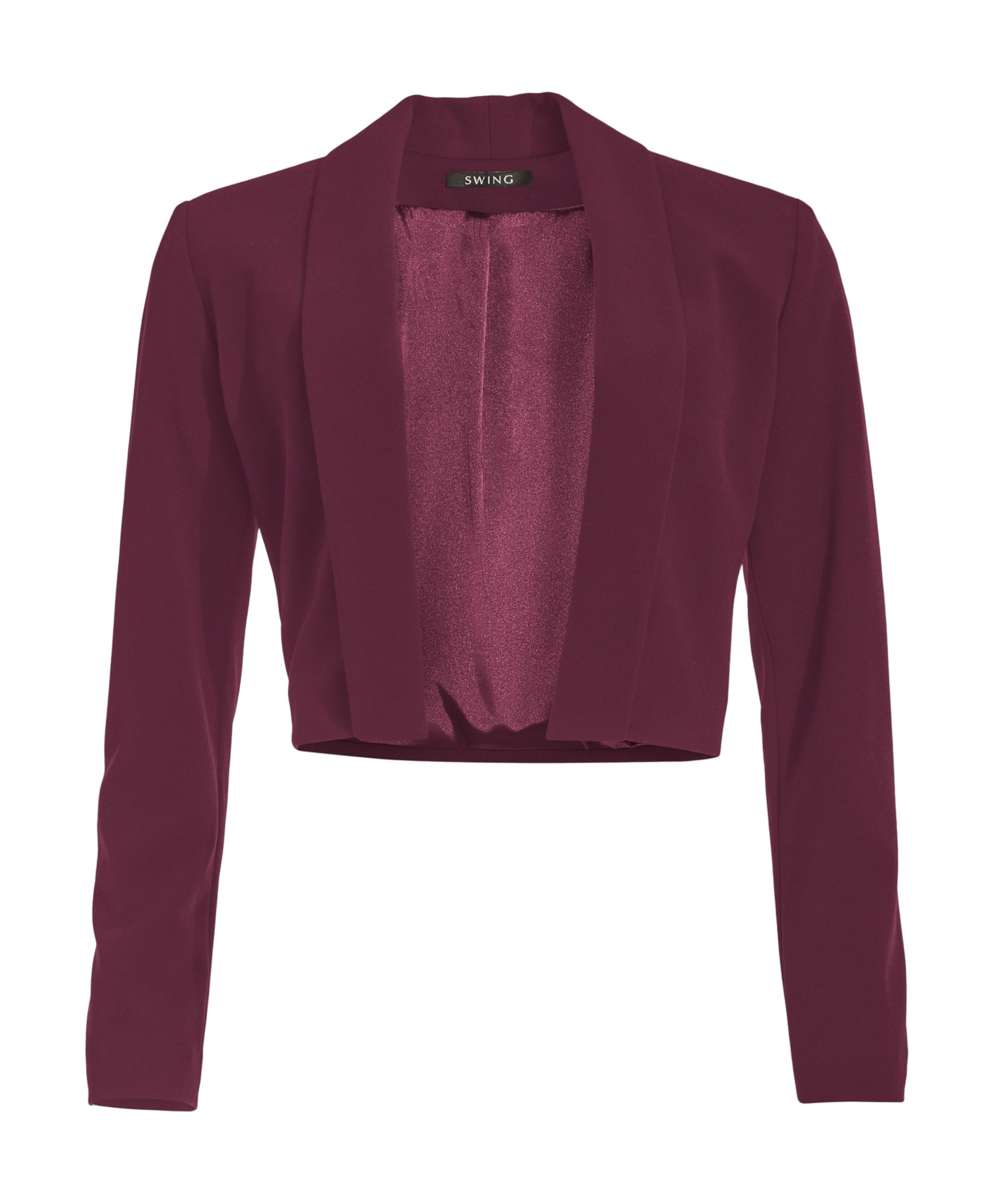 Dames jas bordeaux