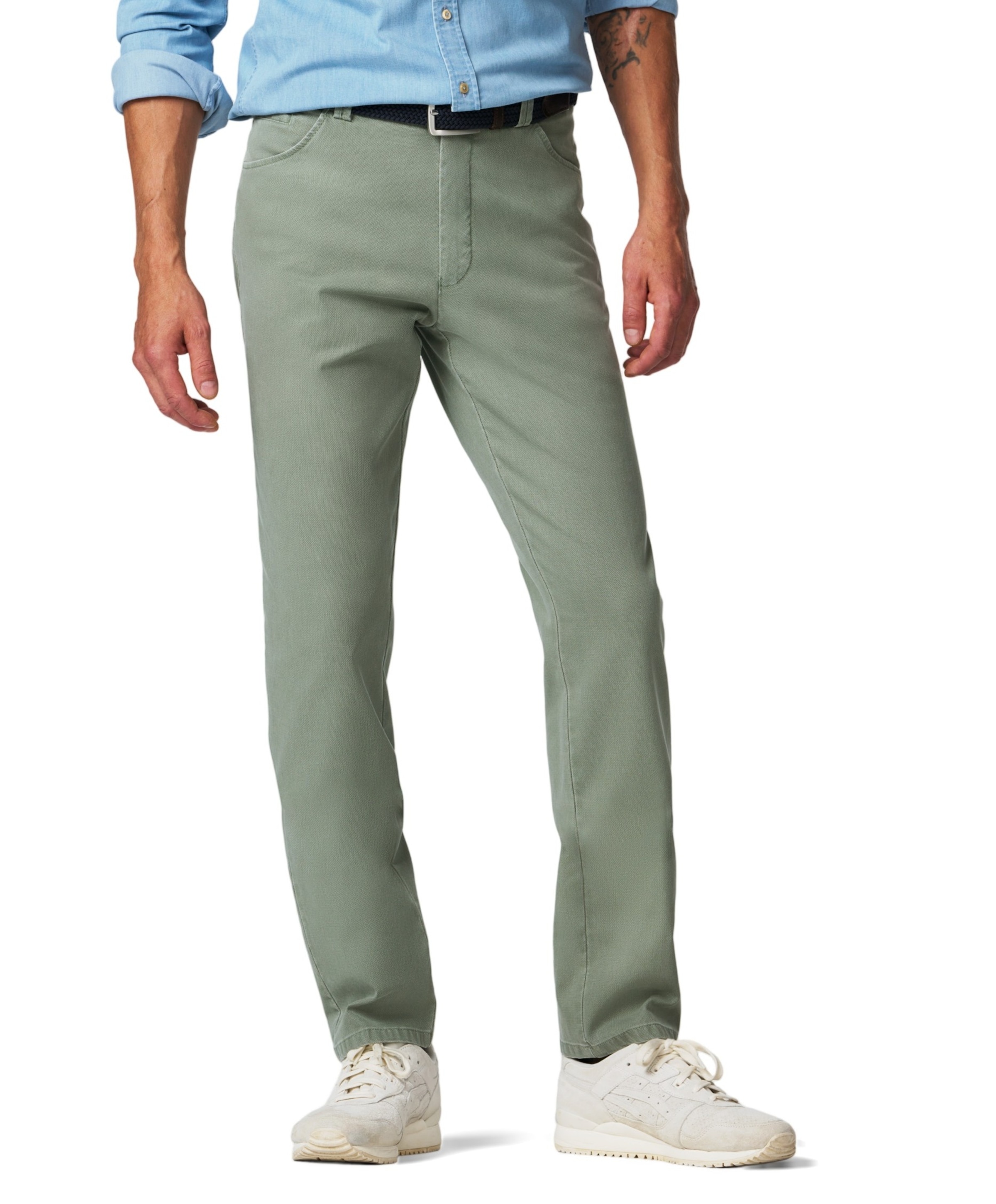 DUBLIN Art.9-3009 heren broek groen