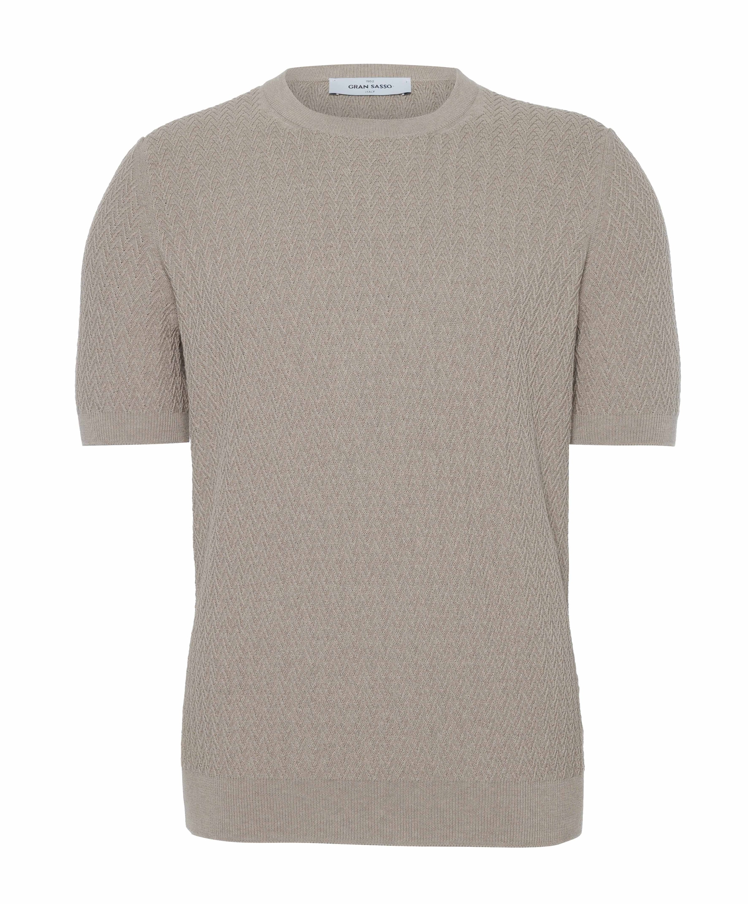 Heren T-shirt beige