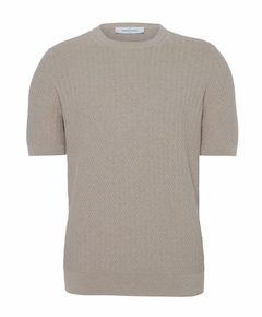 Heren T-shirt beige