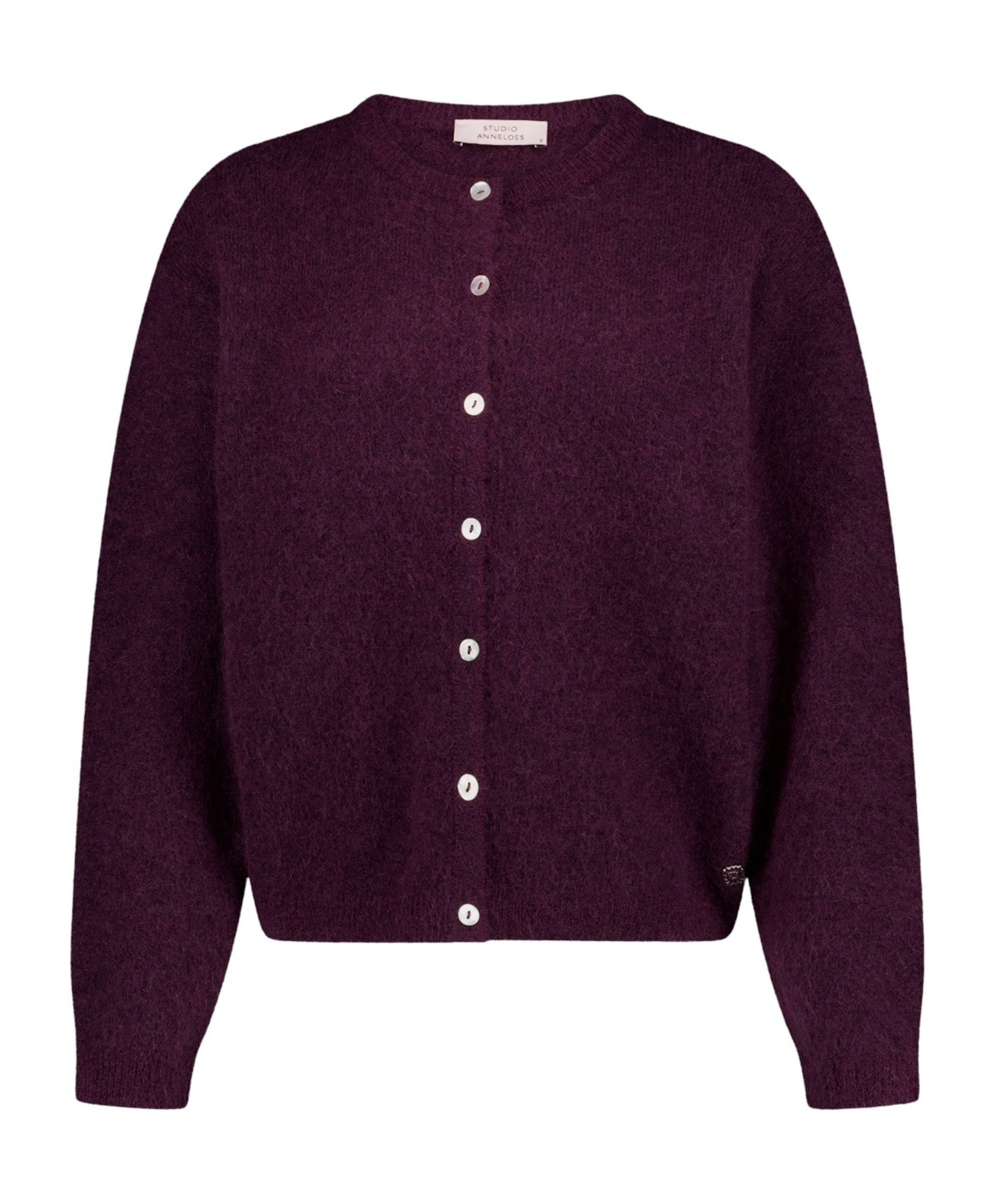 Dames vest bordeaux