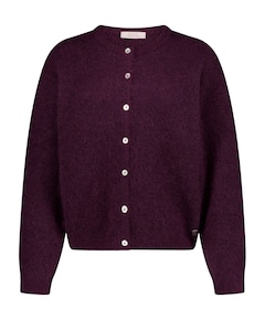 Dames vest bordeaux