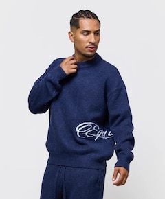 Uniseks sweater blauw