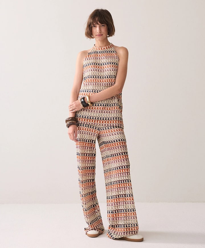 Dames top multicolor