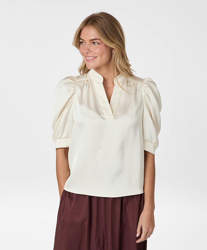 Dames blouse ecru