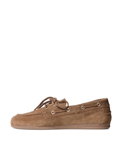 Boat loafer dames loafers bruin