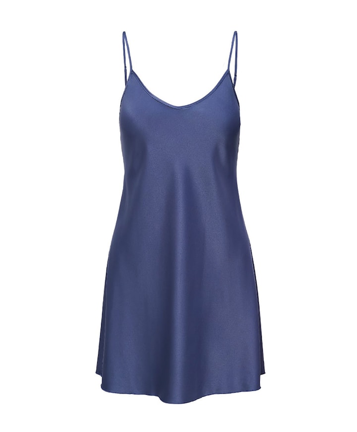 Dames nachthemd blauw