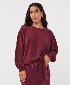 Dames sweater bordeaux