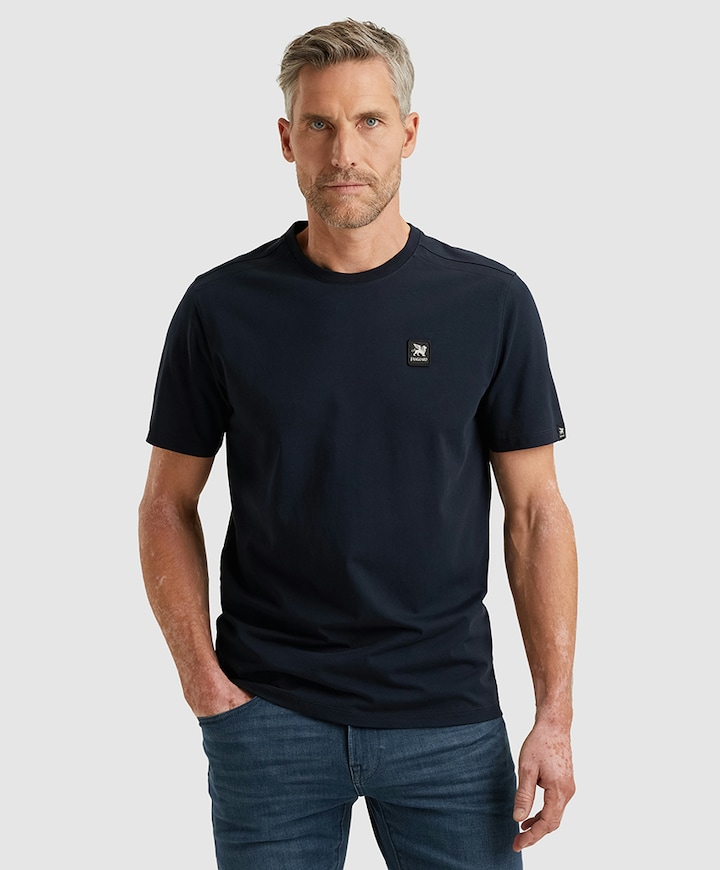 Heren t-shirt blauw