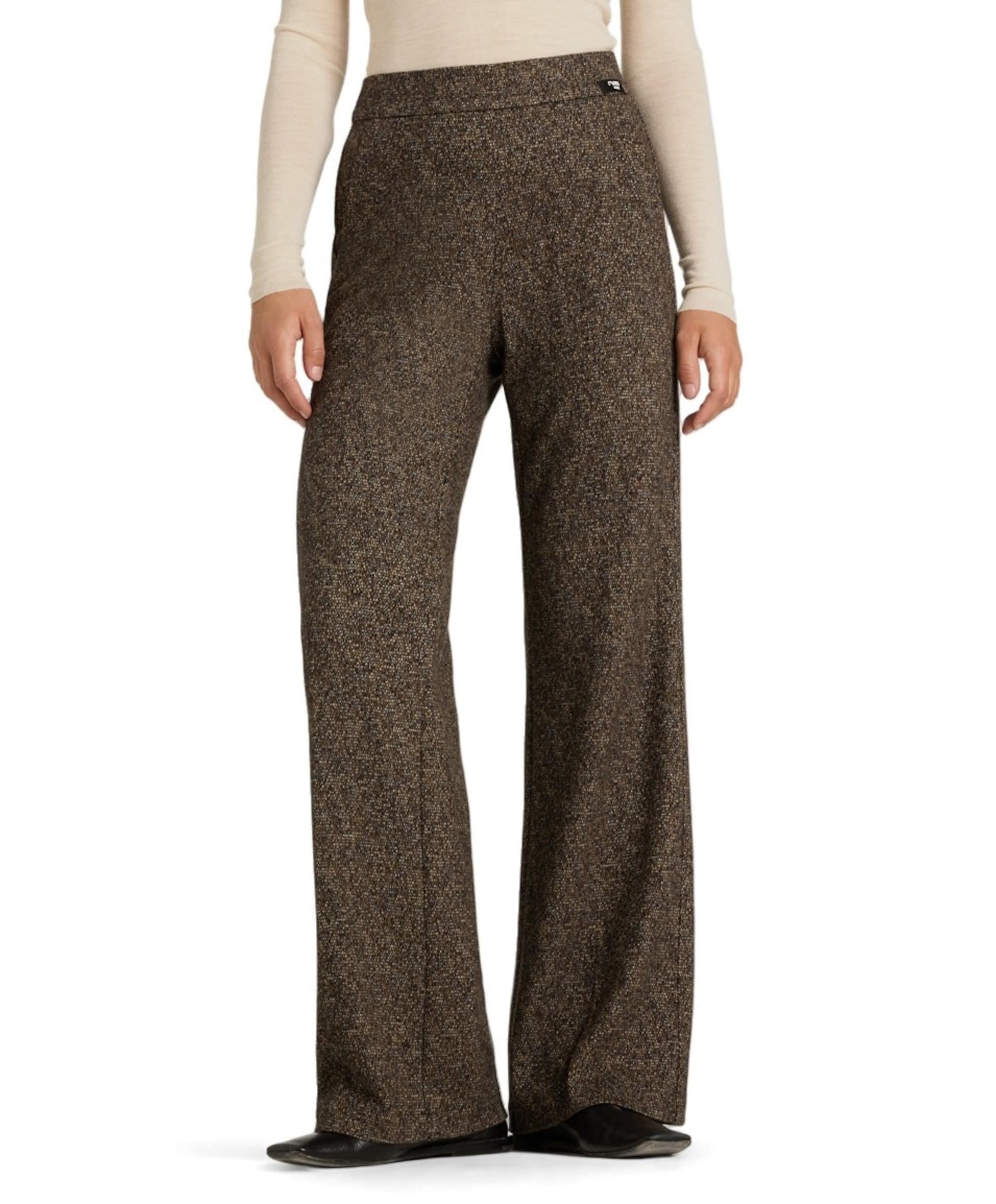 Ava utility dames broek bruin