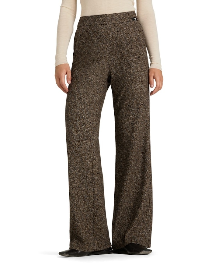 Ava utility dames broek bruin