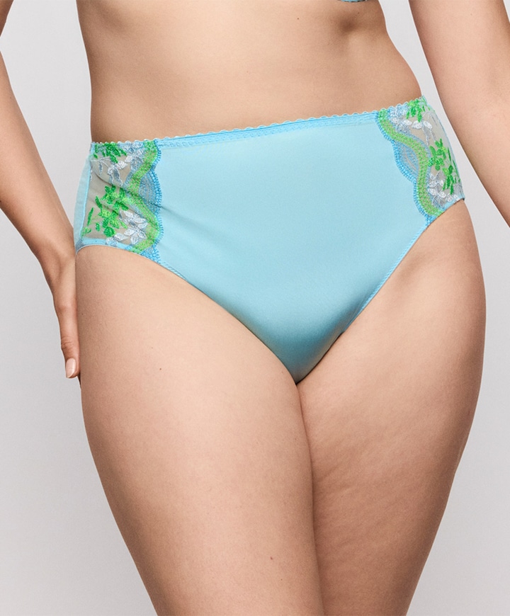 Dames slip blauw