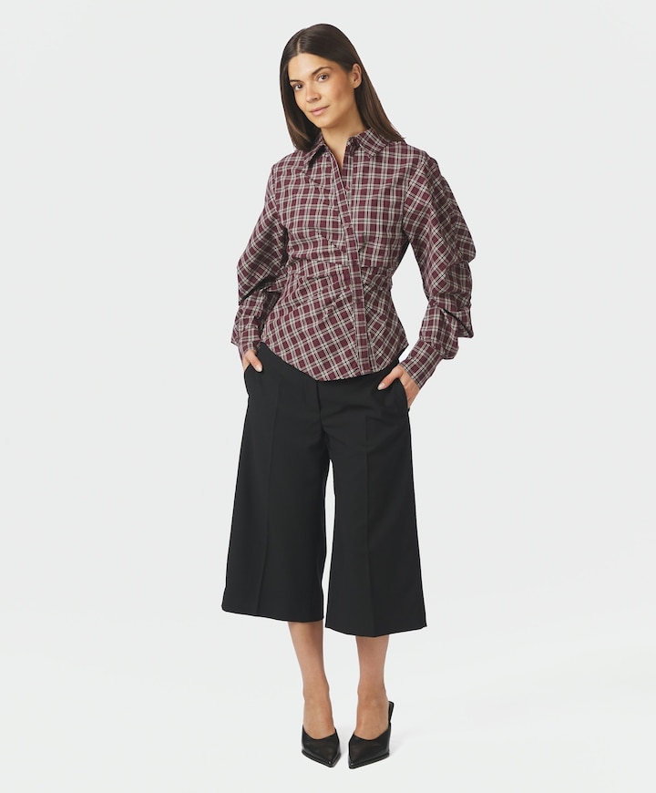 Dames blouse paars