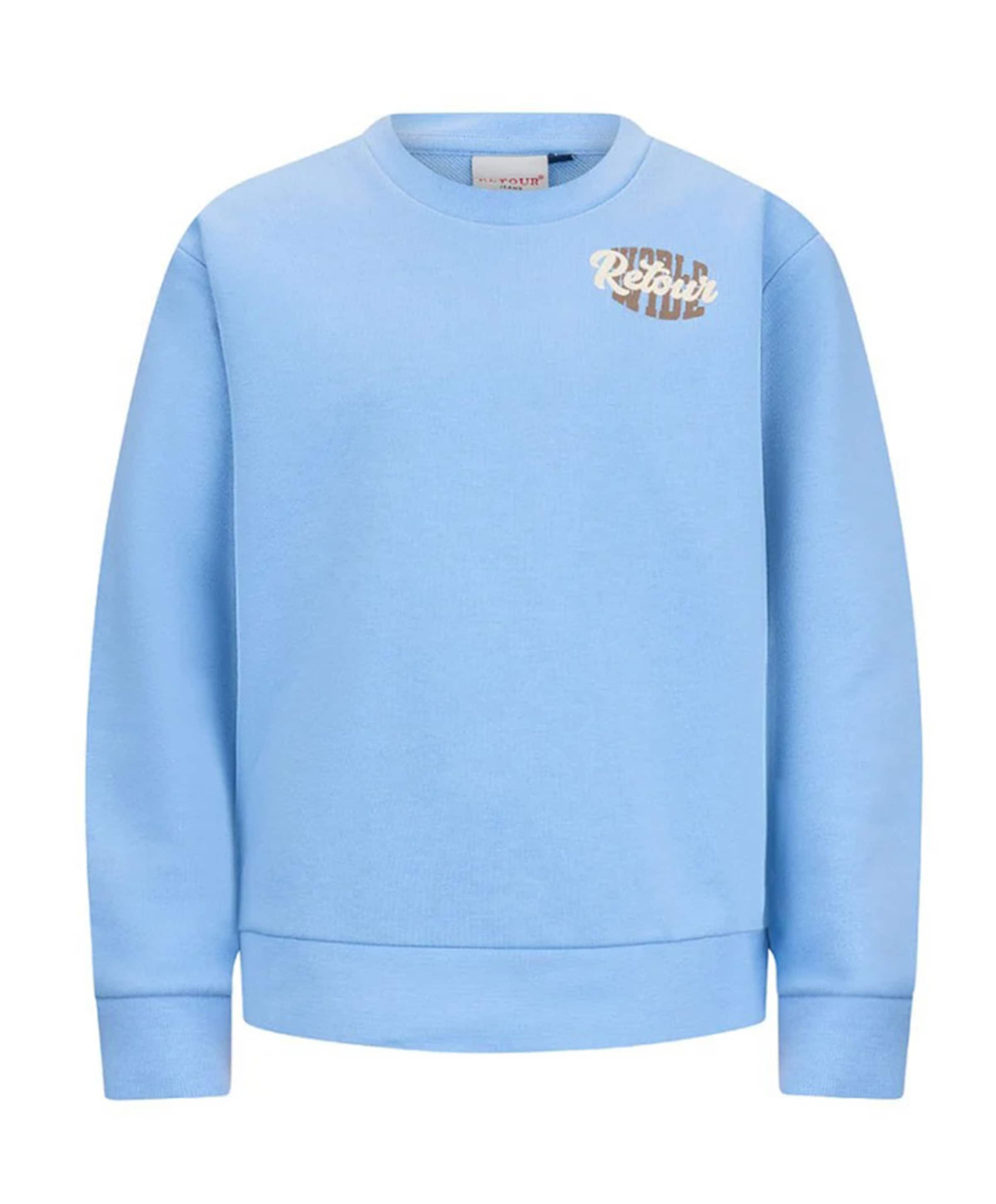 Jongens sweater blauw