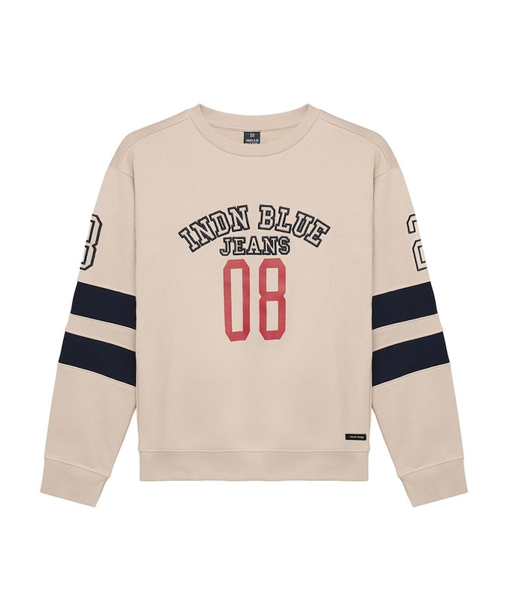 Jongens sweater beige