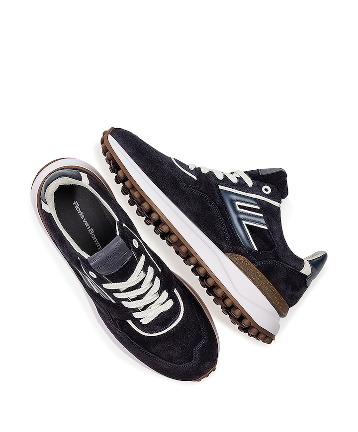 heren sneakers blauw