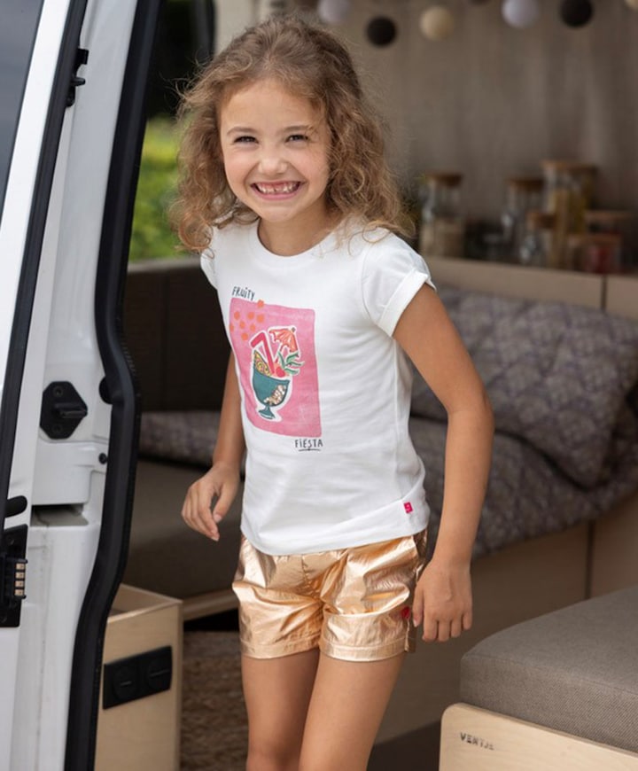 Short - Samba Shake korte broek goud