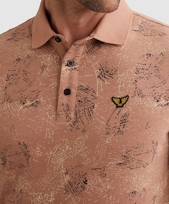 Heren polo roze