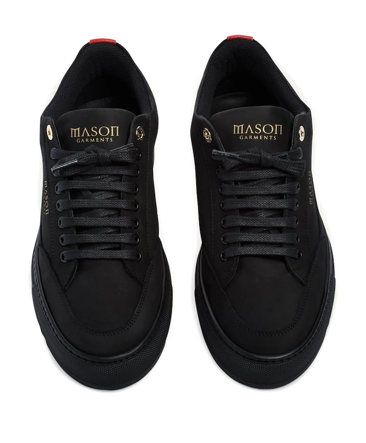 Tia Nabuk ESS heren sneakers zwart