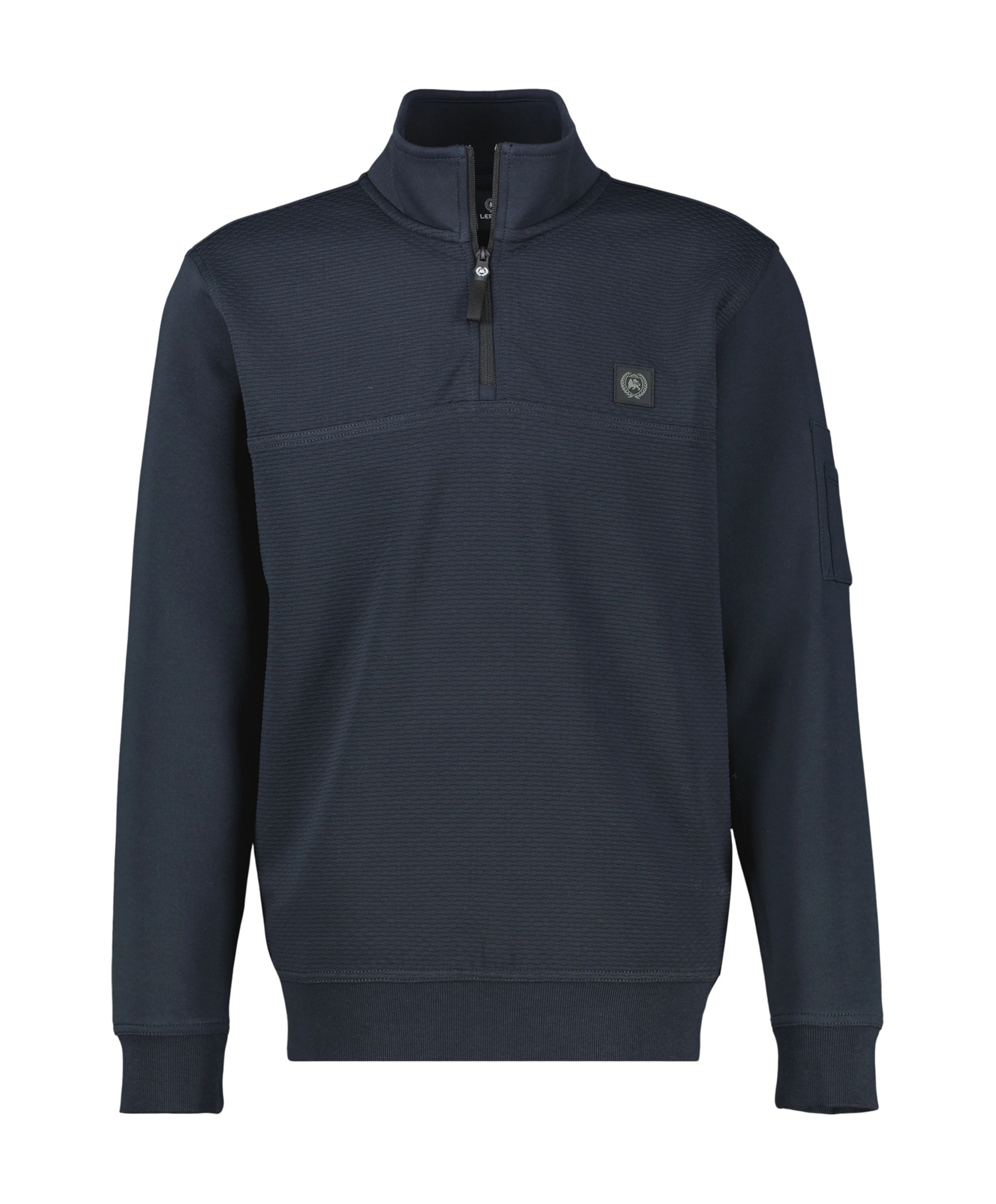 Heren sweater blauw