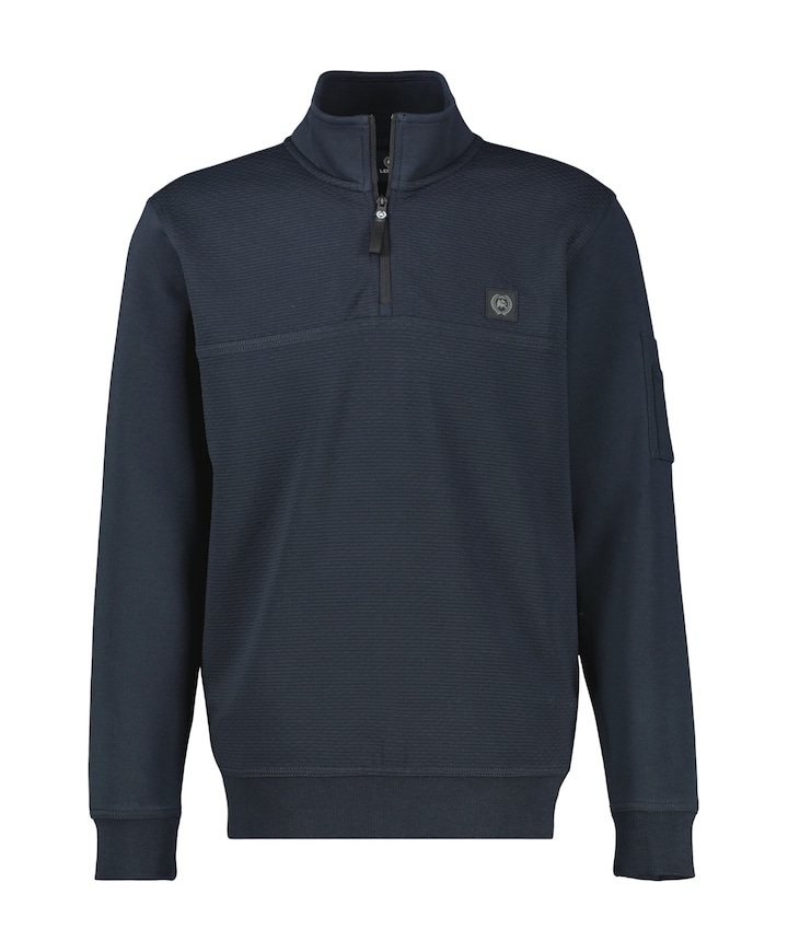 Heren sweater blauw
