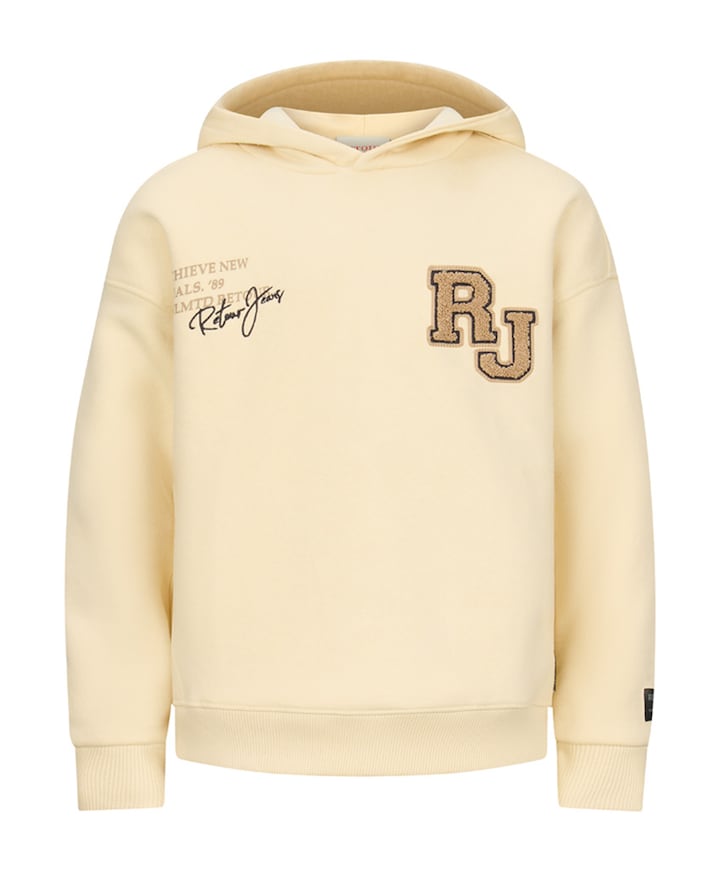 Jongens hoodie ecru