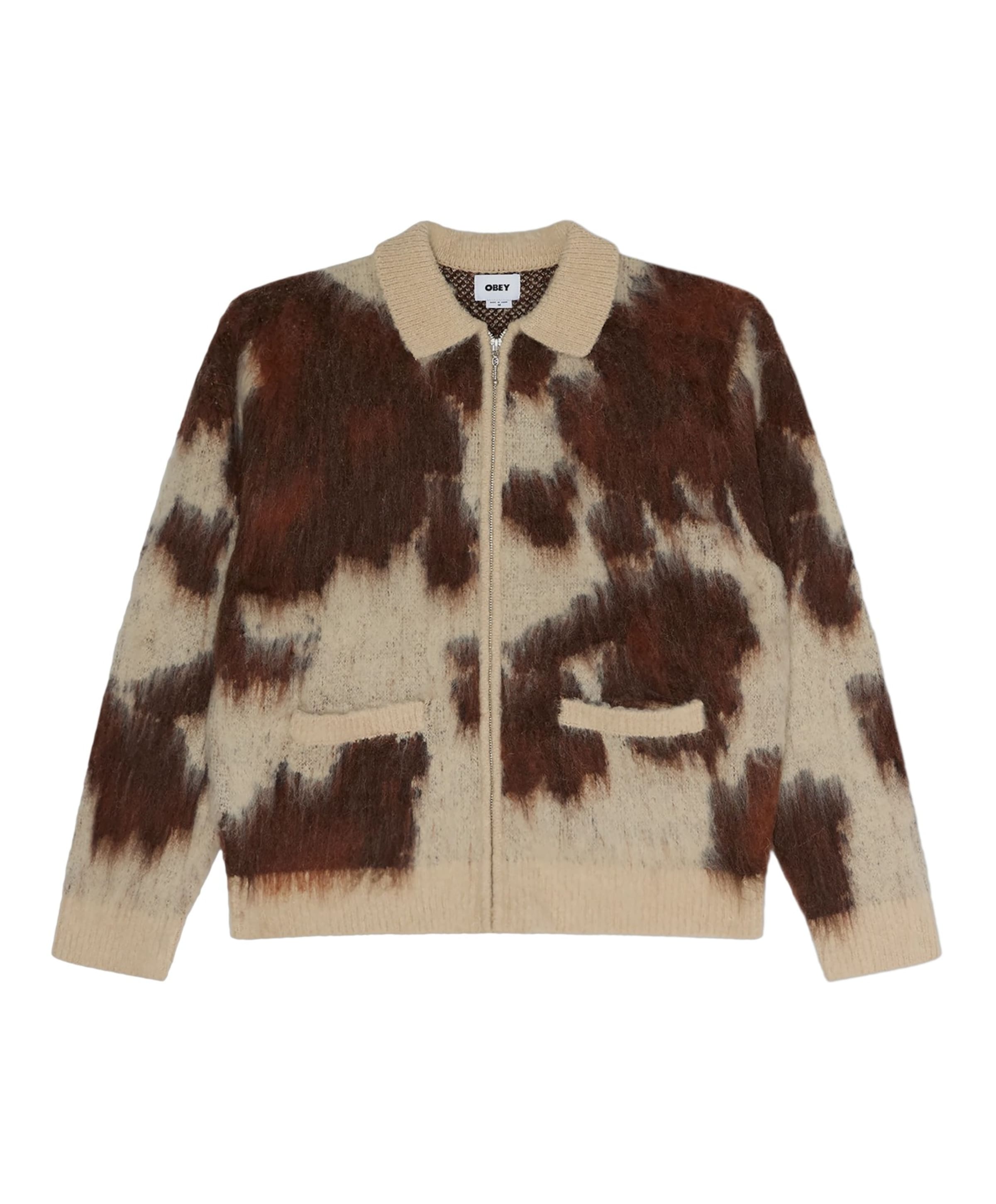 Heren vest bruin