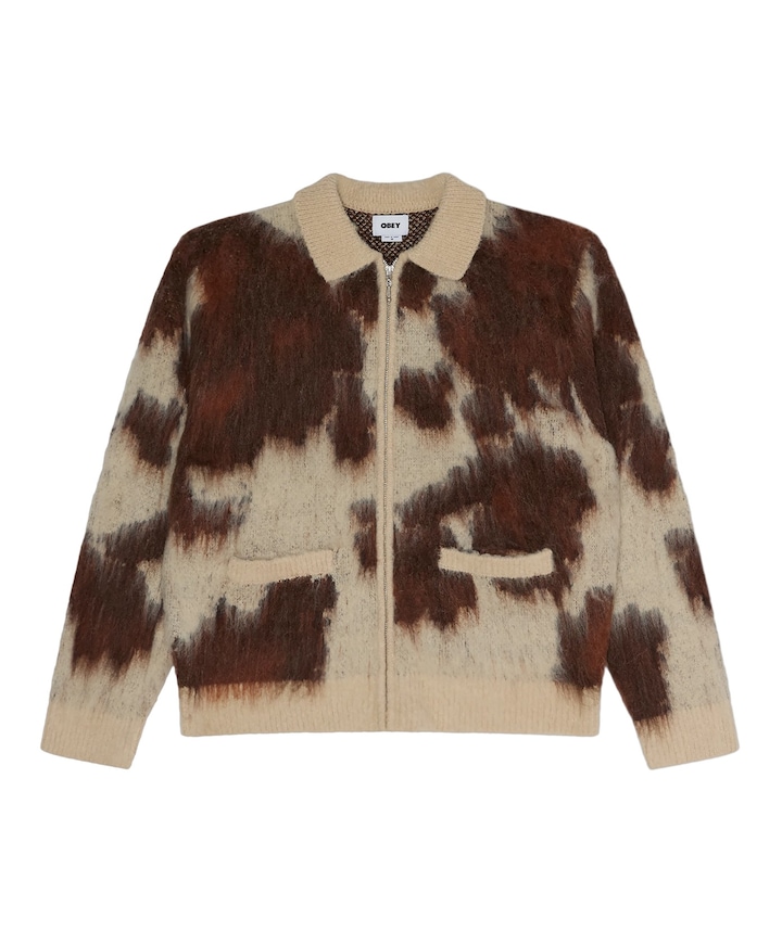 Heren vest bruin