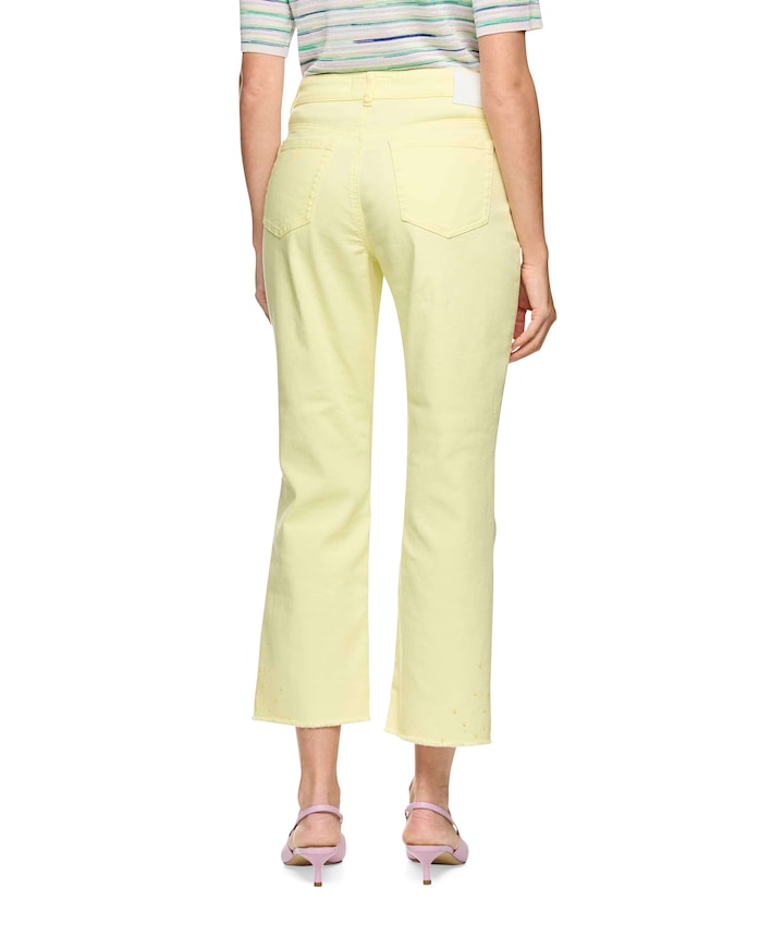 FORLI dames jeans geel