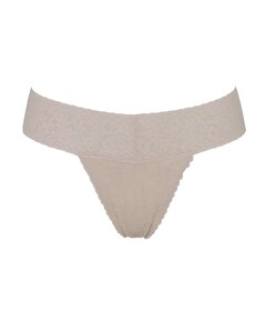 Dames string beige