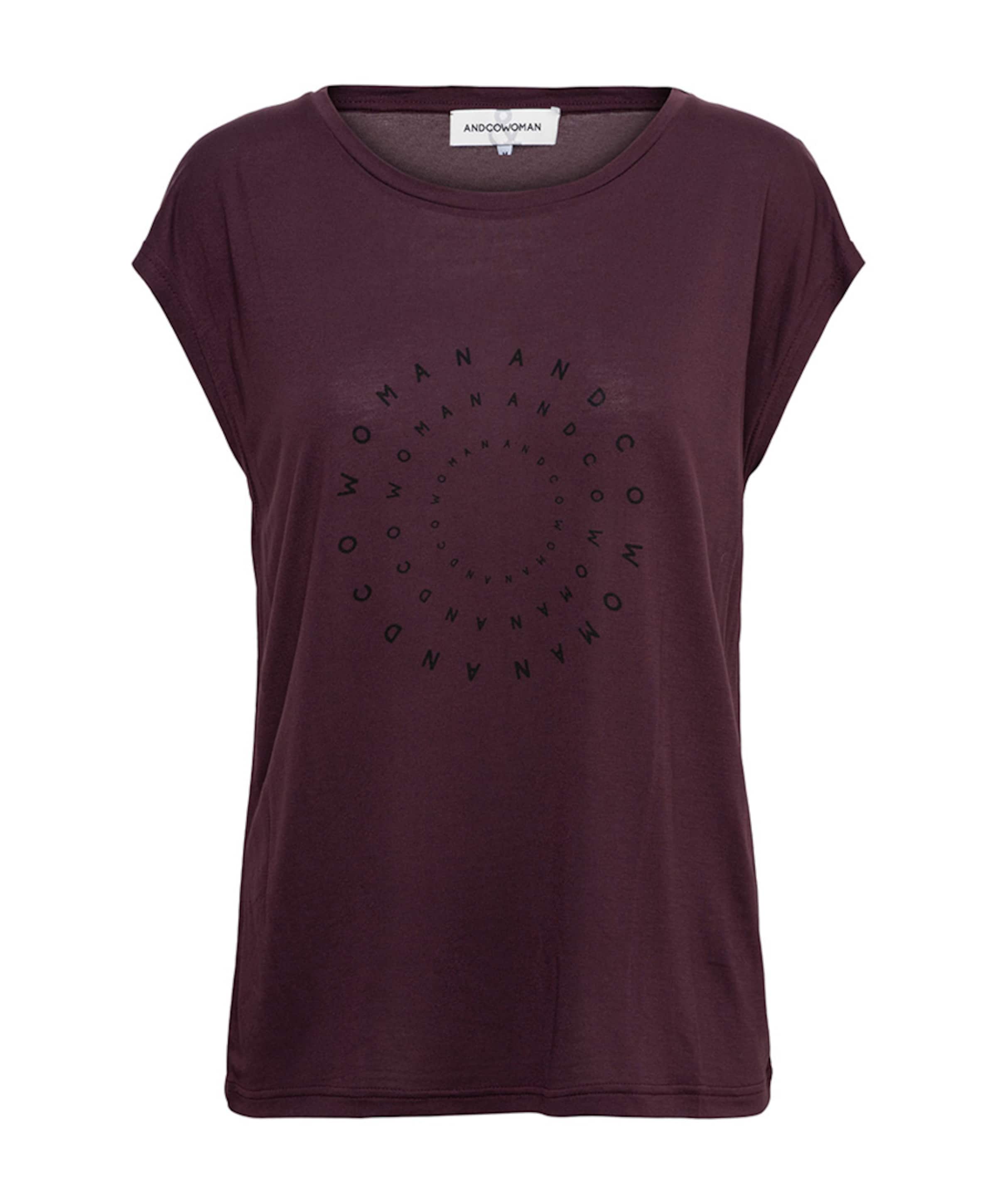 Dames t-shirt paars